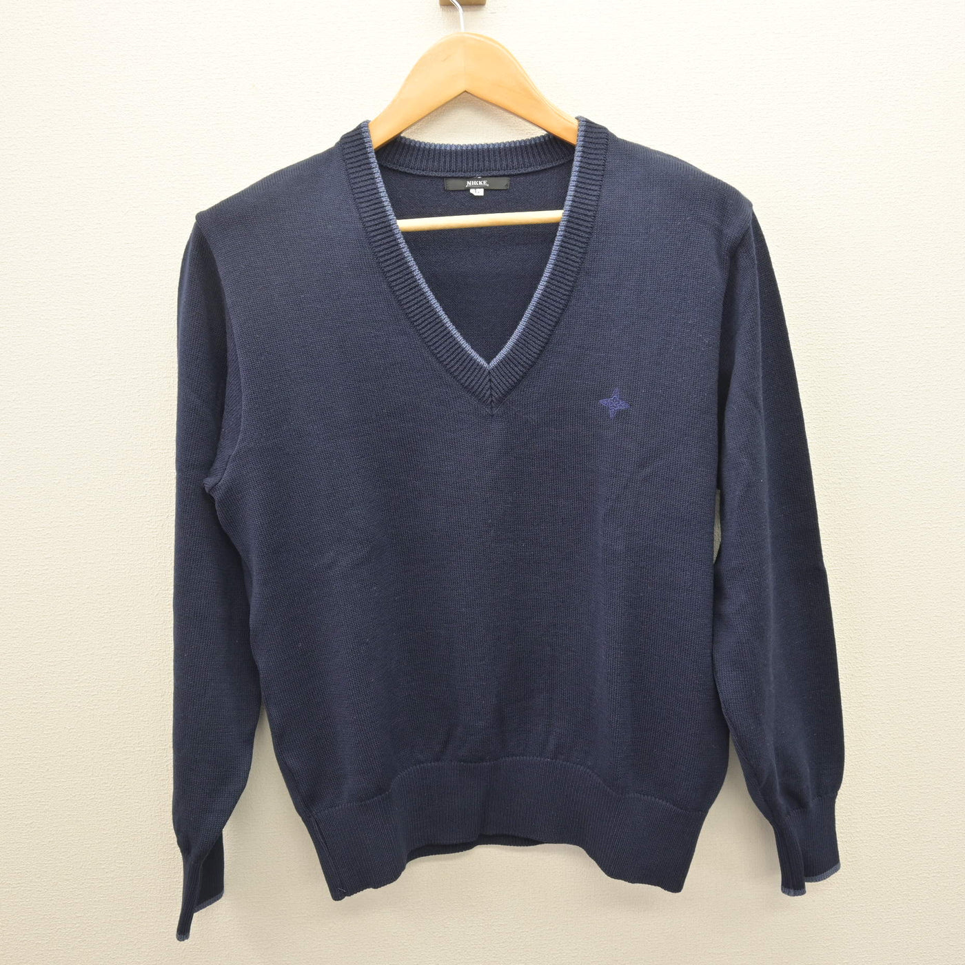 【中古】神奈川県 日本大学高等学校 女子制服 2点 (ニット・スカート) sf120653