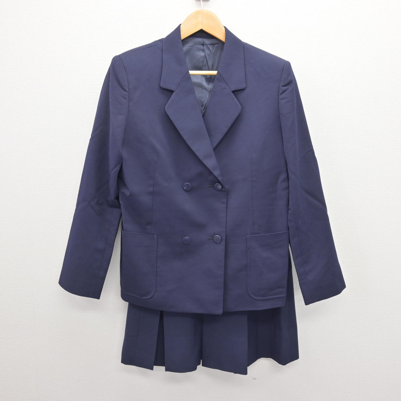 【中古】神奈川県 境木中学校 女子制服 4点 (ブレザー・スカート) sf120655