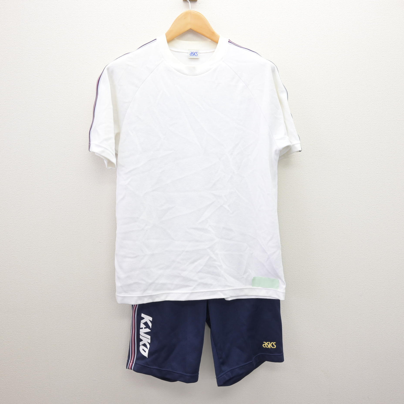 【中古】福島県 会津工業高等学校 男子制服 2点 (体操服 上・体操服 下) sf120656
