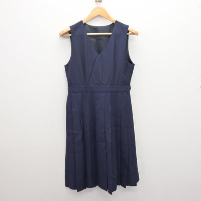 【中古】北海道 藤女子中学校 女子制服 4点 (セーラー服・ジャンパースカート) sf120659