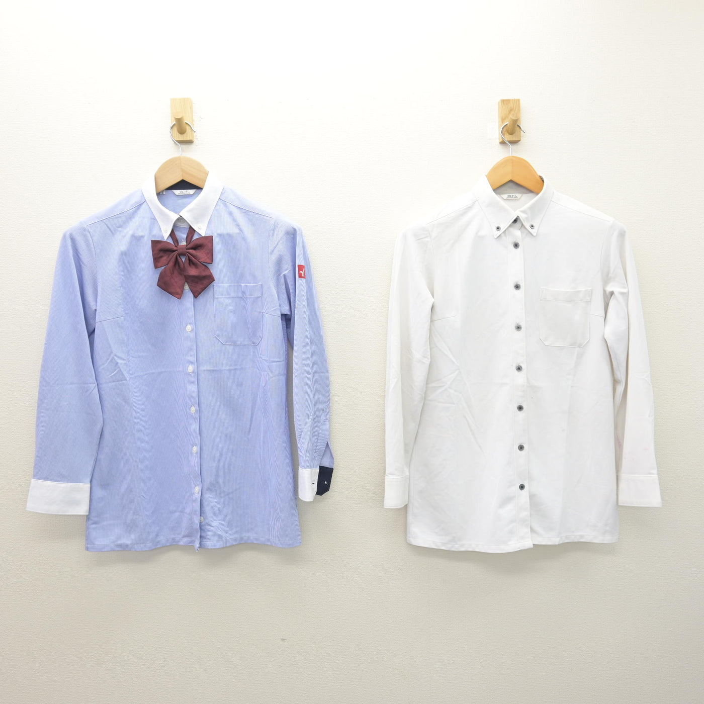 【中古】大阪府 大阪夕陽丘学園高等学校 女子制服 3点 (シャツ) sf120661
