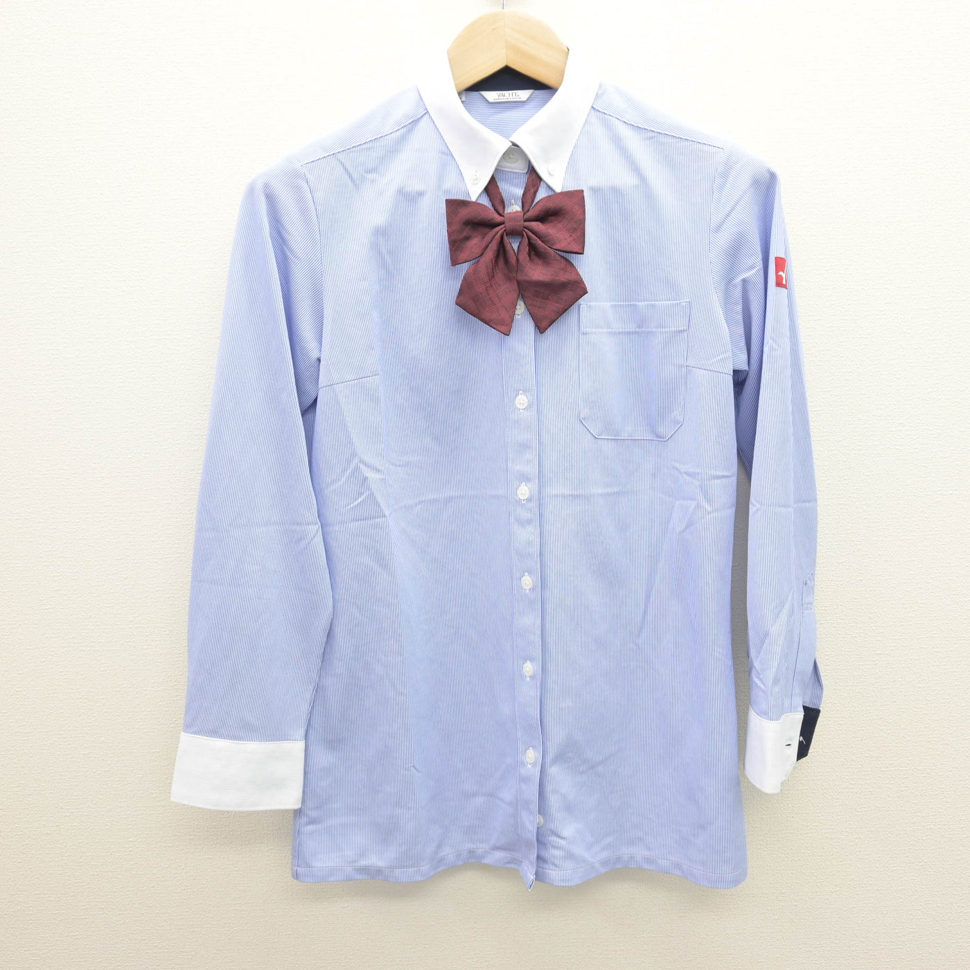 【中古】大阪府 大阪夕陽丘学園高等学校 女子制服 3点 (シャツ) sf120661
