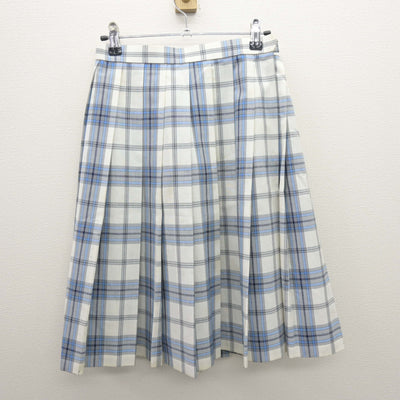 【中古】大阪府 大阪夕陽丘学園高等学校 女子制服 3点 (シャツ・スカート) sf120663