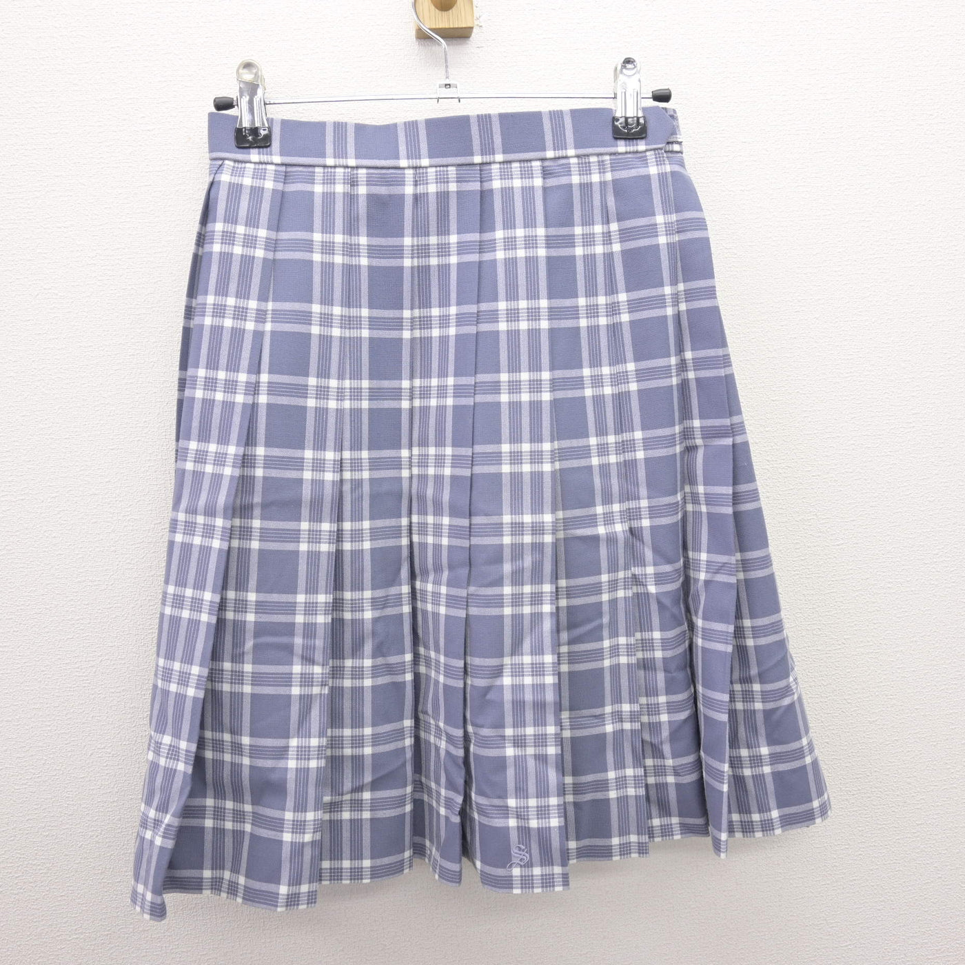 【中古】神奈川県 相模女子大学高等部 女子制服 3点 (シャツ・スカート) sf120673
