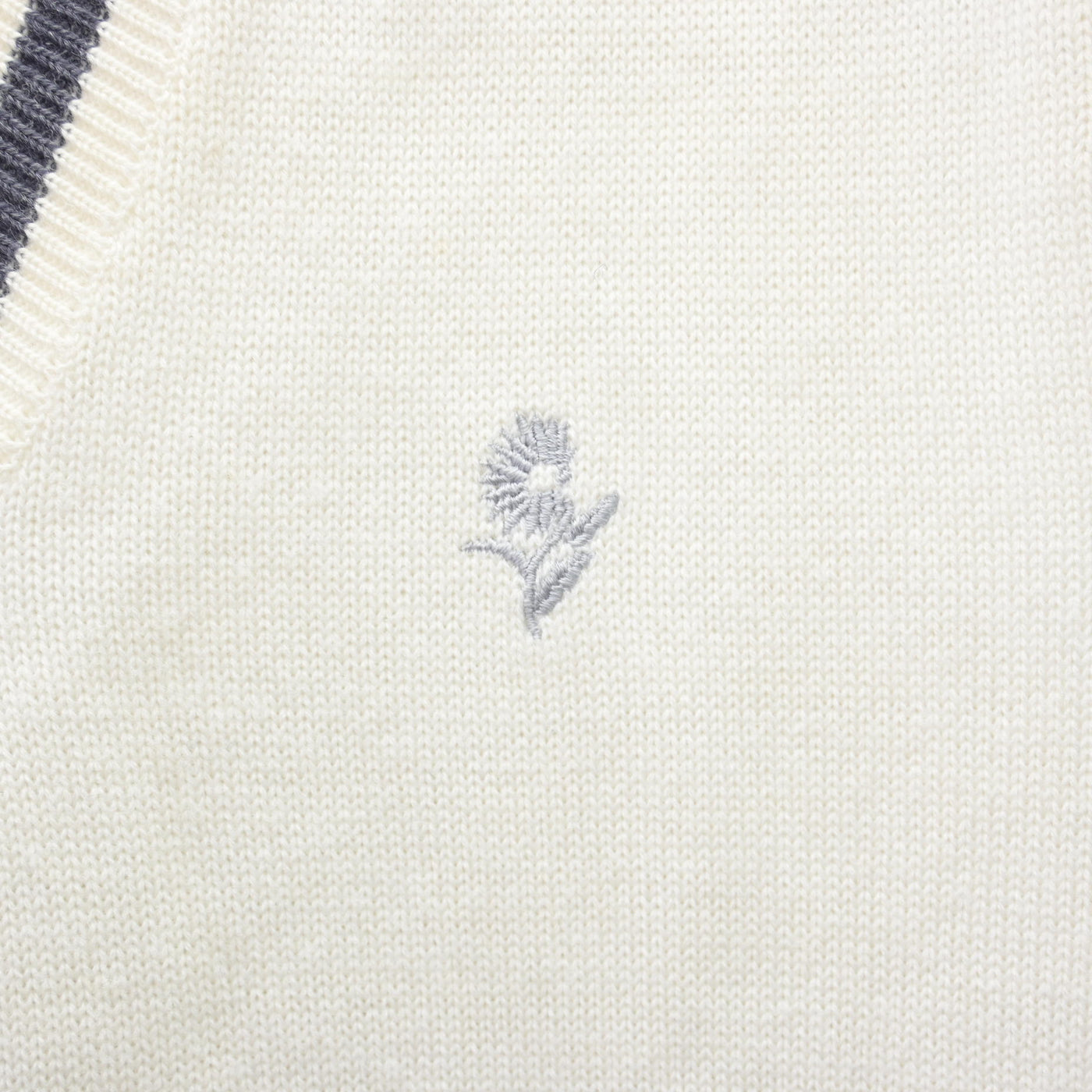 【中古】神奈川県 相模女子大学高等部 女子制服 2点 (ニットベスト・ブラウス) sf120674