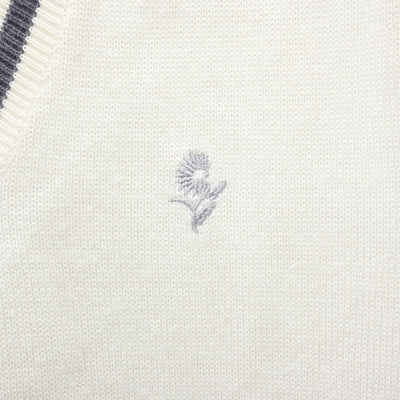 【中古】神奈川県 相模女子大学高等部 女子制服 2点 (ニットベスト・ブラウス) sf120674