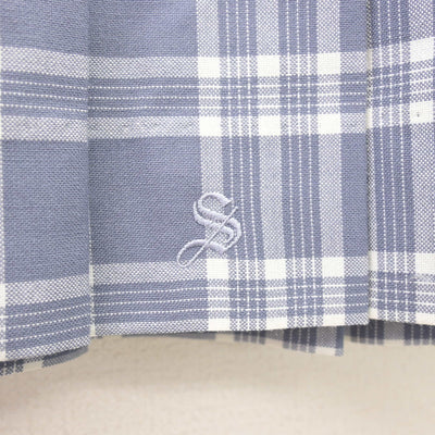 【中古】神奈川県 相模女子大学高等部 女子制服 3点 (ニットベスト・ブラウス・スカート) sf120675