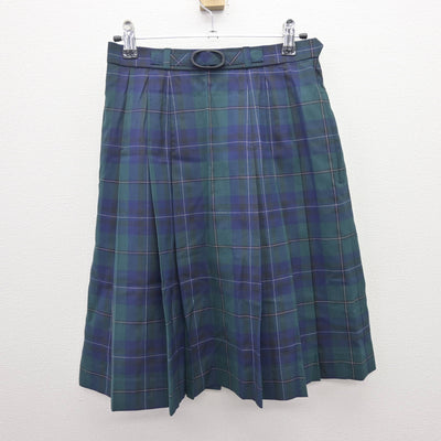 【中古】北海道 札幌第一高等学校 女子制服 3点 (ニットベスト・スカート) sf120681