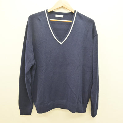 【中古】静岡県 沼津学園飛龍高等学校/旧制服 男子制服 3点 (ニット・シャツ) sf120694