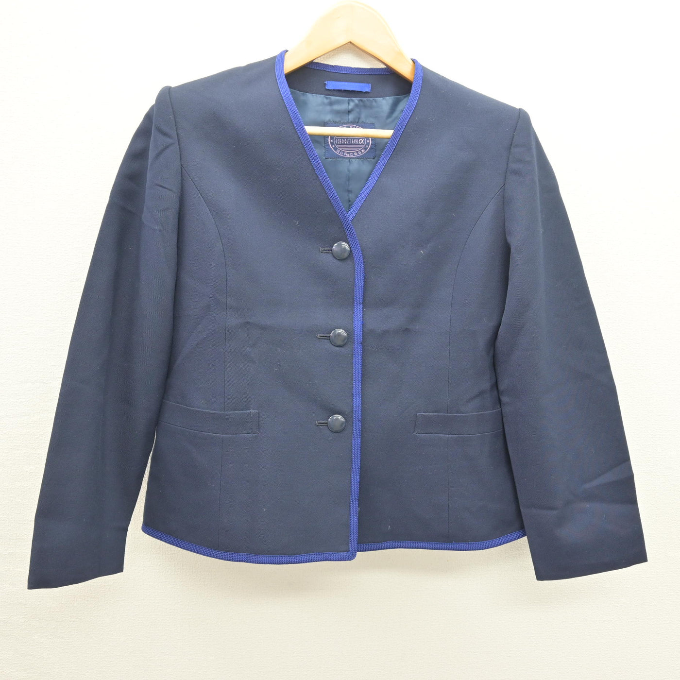 【中古】北海道 北海道教育大学附属札幌中学校 女子制服 2点 (ブレザー・ジャンパースカート) sf120699
