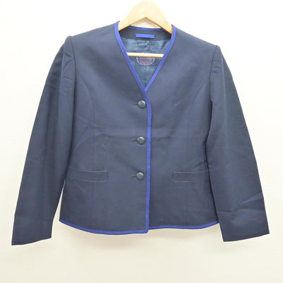 【中古】北海道 北海道教育大学附属札幌中学校 女子制服 2点 (ブレザー・ジャンパースカート) sf120699