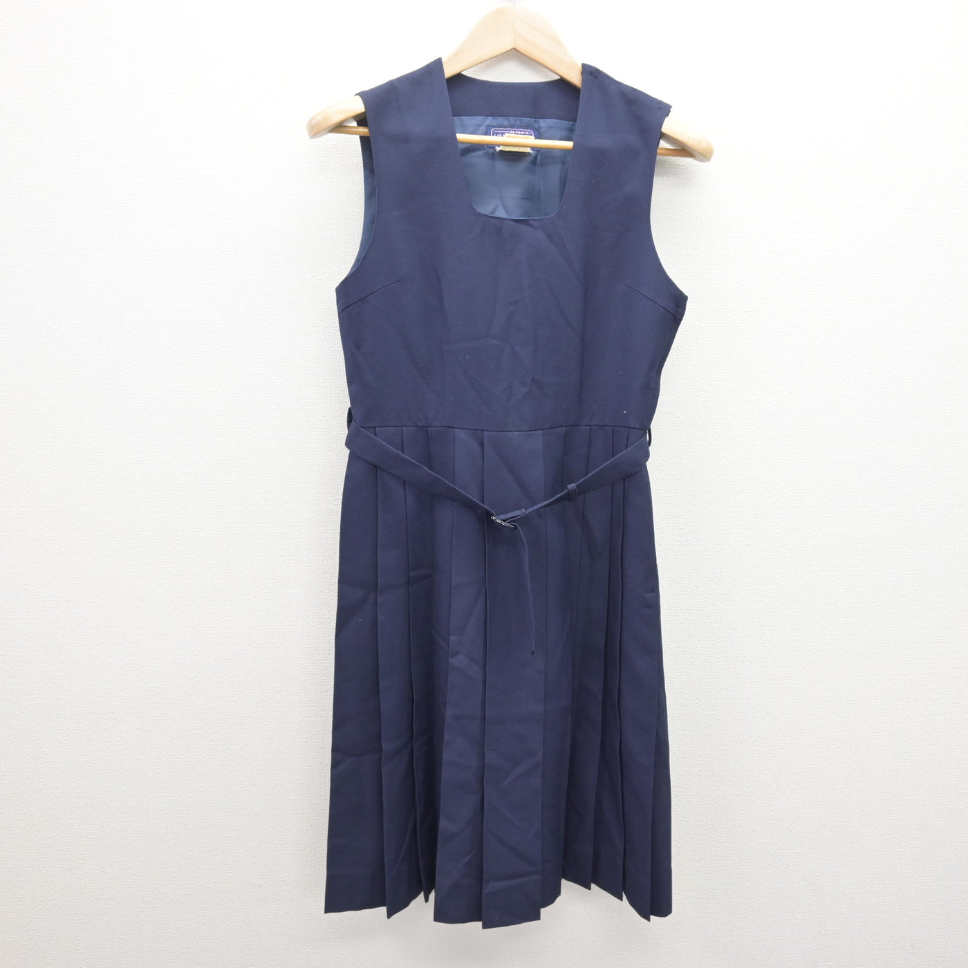 【中古】北海道 北海道教育大学附属札幌中学校 女子制服 2点 (ブレザー・ジャンパースカート) sf120699