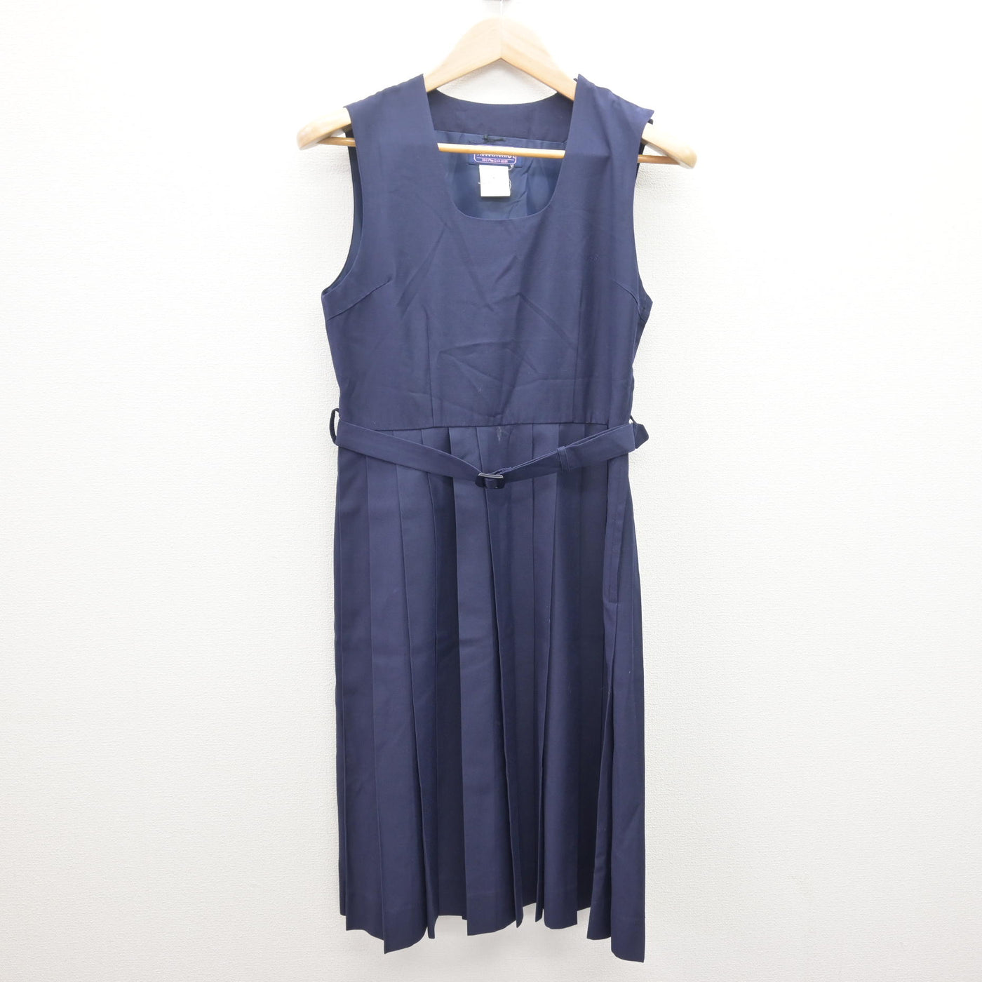 【中古】北海道 北海道教育大学附属札幌中学校 女子制服 1点 (ジャンパースカート) sf120700