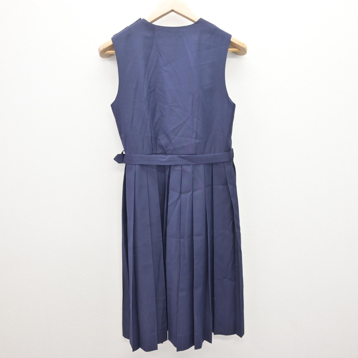 【中古】北海道 北海道教育大学附属札幌中学校 女子制服 1点 (ジャンパースカート) sf120700