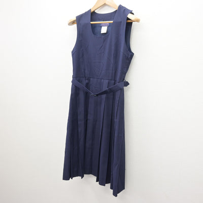 【中古】北海道 北海道教育大学附属札幌中学校 女子制服 1点 (ジャンパースカート) sf120700