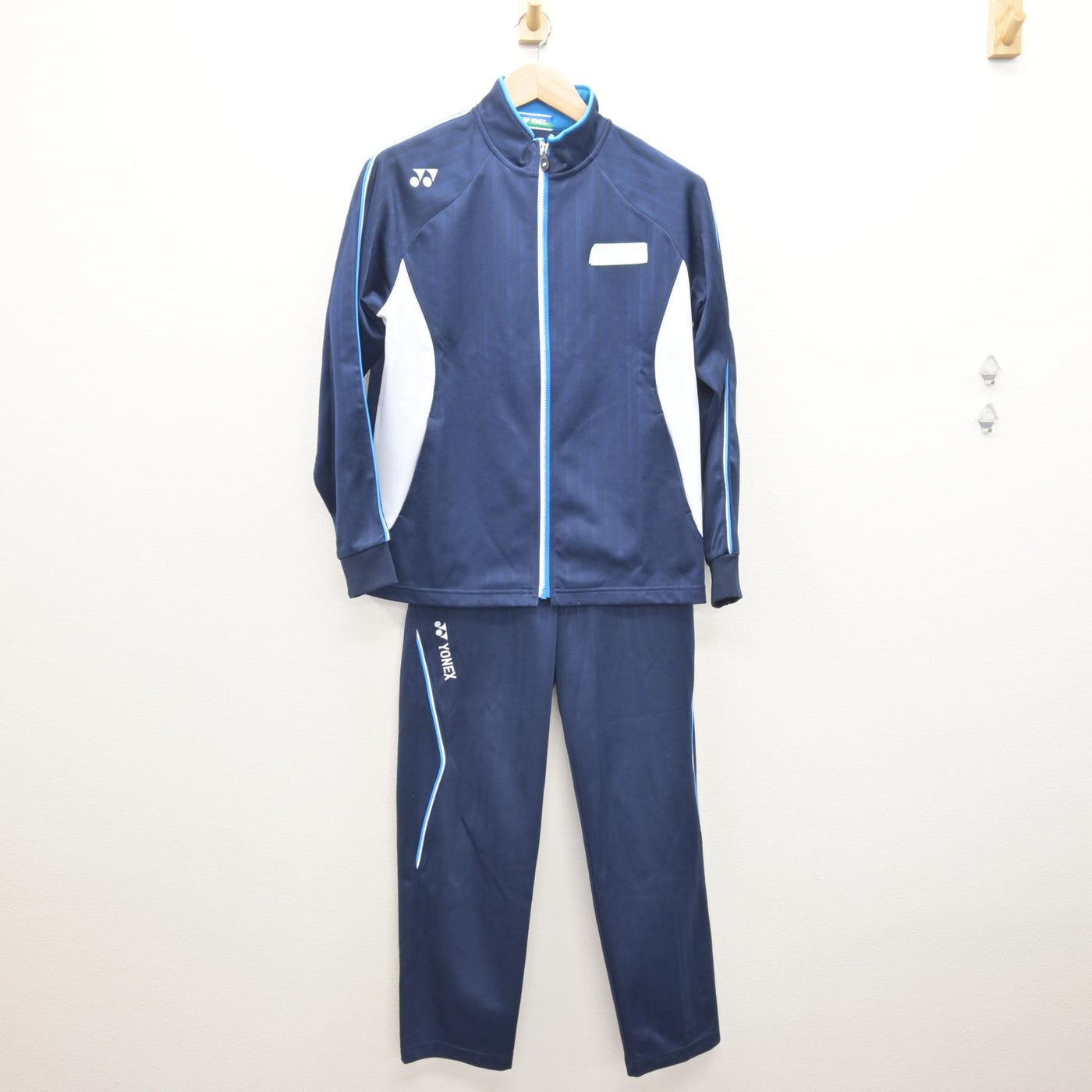 【中古】北海道 恵庭中学校 女子制服 2点 (ジャージ 上・ジャージ 下) sf120705