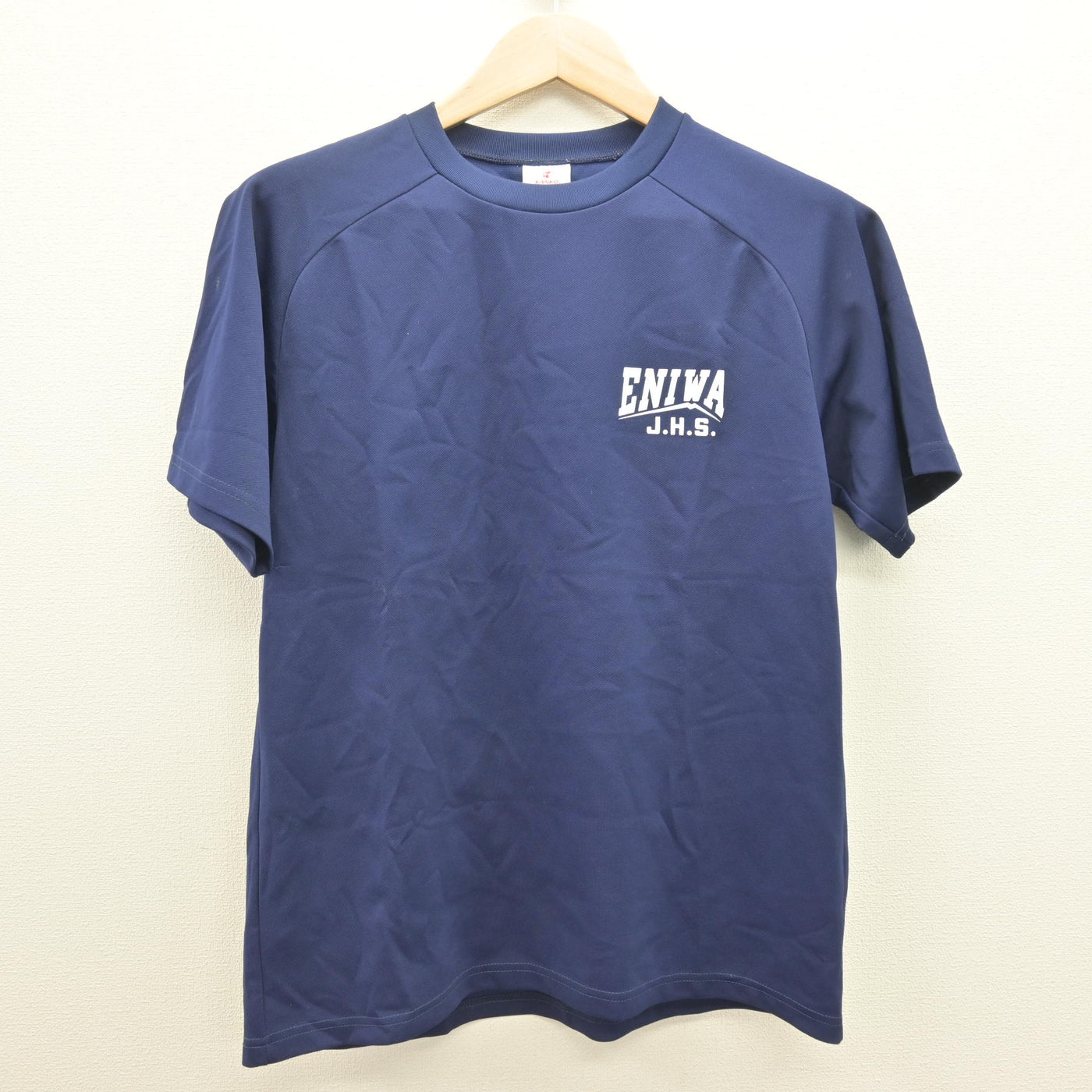 【中古】北海道 恵庭中学校 女子制服 2点 (体操服 上・体操服 下) sf120706