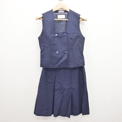【中古】埼玉県 所沢北高等学校 女子制服 3点 (ブレザー・ベスト・スカート) sf120707