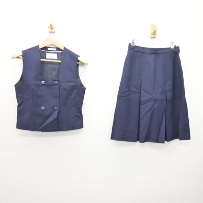 【中古】埼玉県 所沢北高等学校 女子制服 3点 (ブレザー・ベスト・スカート) sf120707