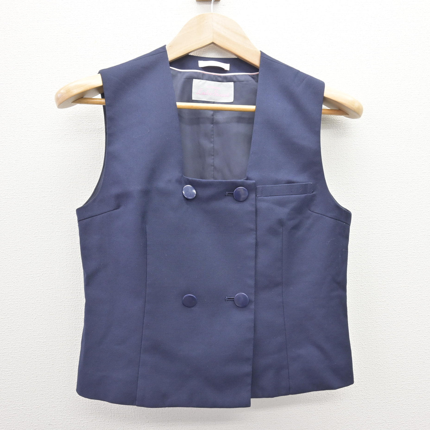 【中古】埼玉県 所沢北高等学校 女子制服 2点 (ベスト・スカート) sf120708