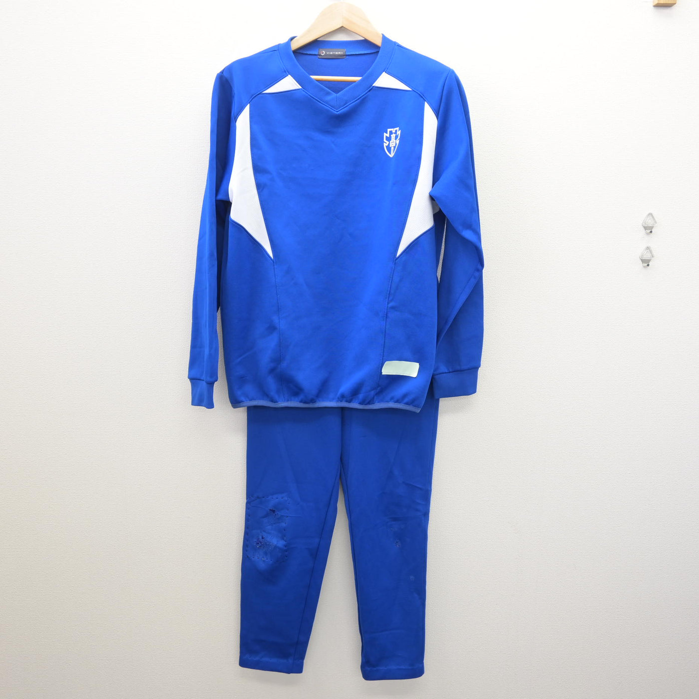 【中古】岐阜県 多治見北高等学校 男子制服 2点 (体操服 上・ジャージ 下) sf120740