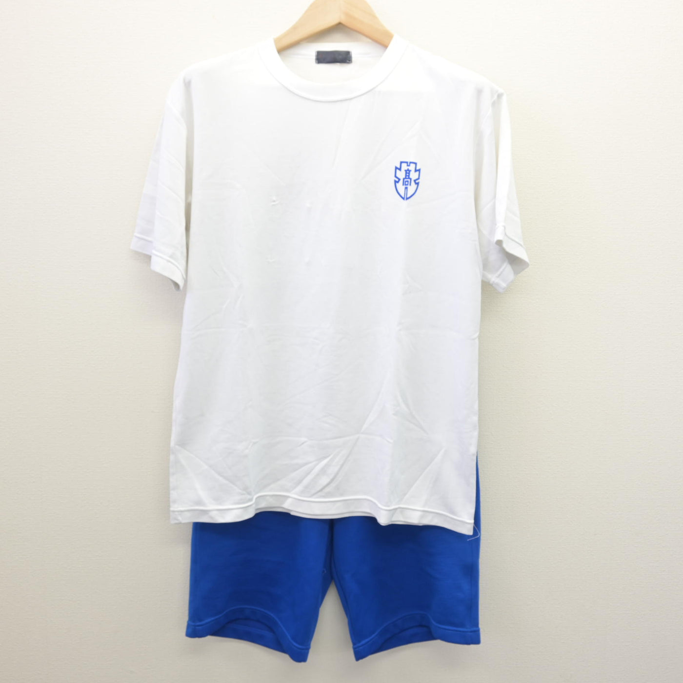 【中古】岐阜県 多治見北高等学校 男子制服 2点 (体操服 上・体操服 下) sf120741