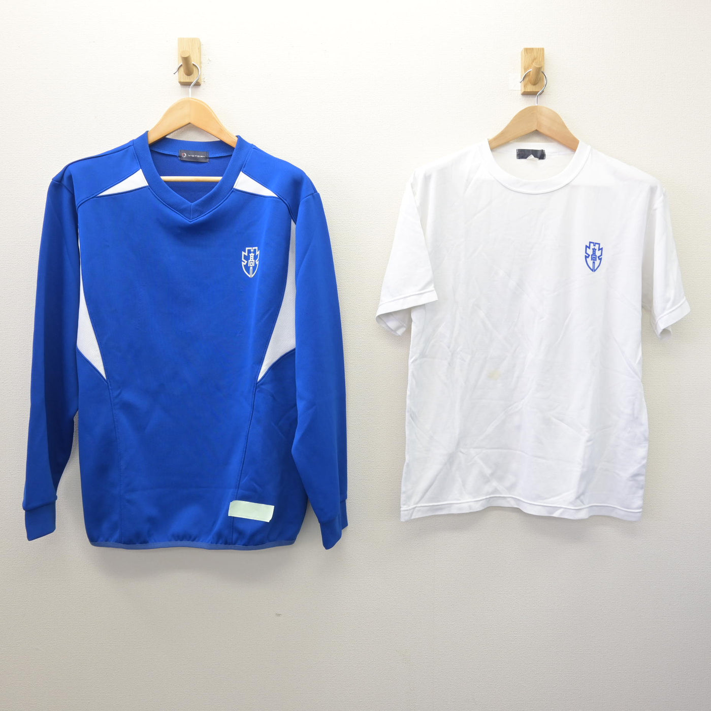 【中古】岐阜県 多治見北高等学校 男子制服 2点 (体操服 上・体操服 上) sf120742