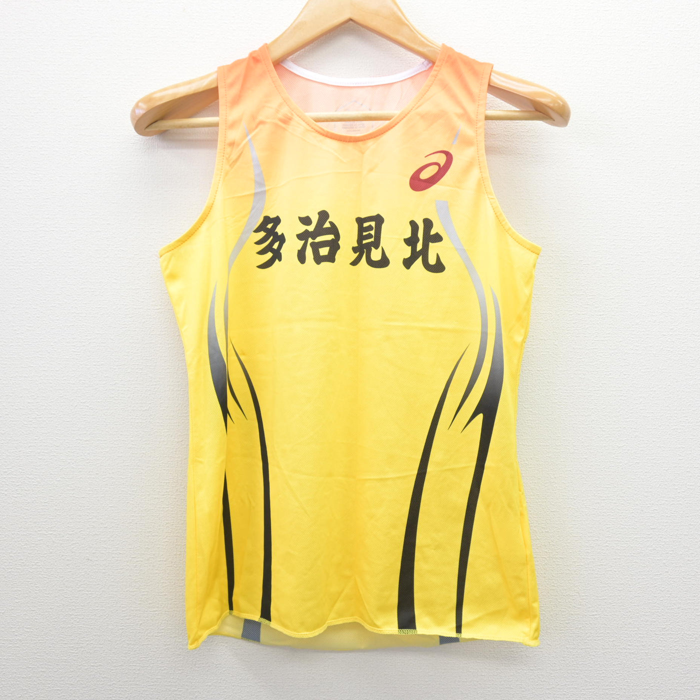 【中古】岐阜県 多治見北高等学校/陸上部ユニフォーム 女子制服 1点 (部活ユニフォーム 上) sf120743
