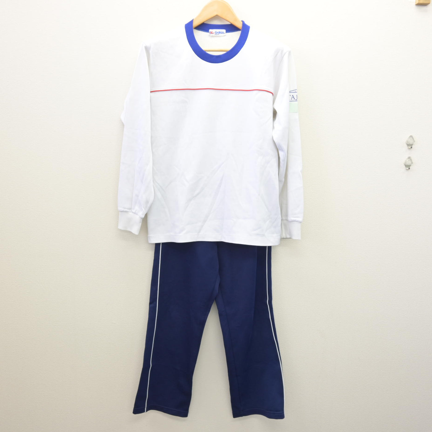 【中古】岐阜県 多治見中学校 女子制服 2点 (体操服 上・ジャージ 下) sf120746