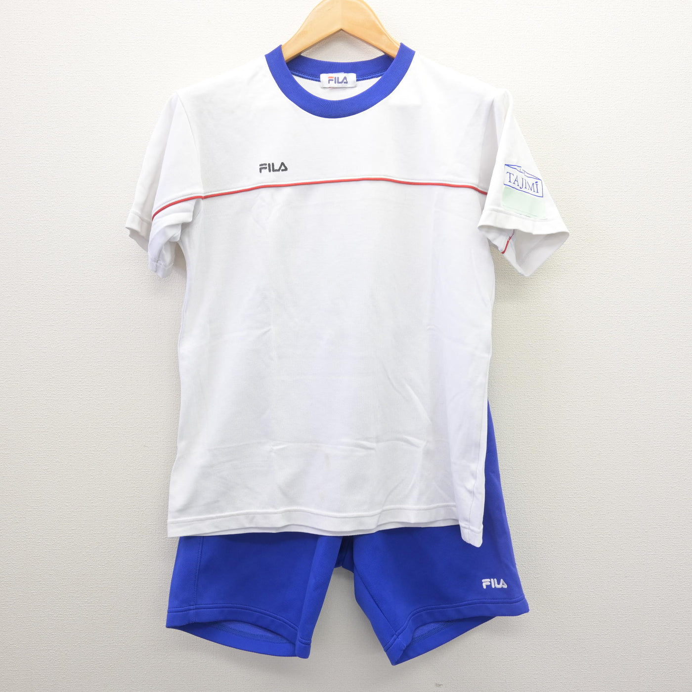 【中古】岐阜県 多治見中学校 女子制服 2点 (体操服 上・体操服 下) sf120747