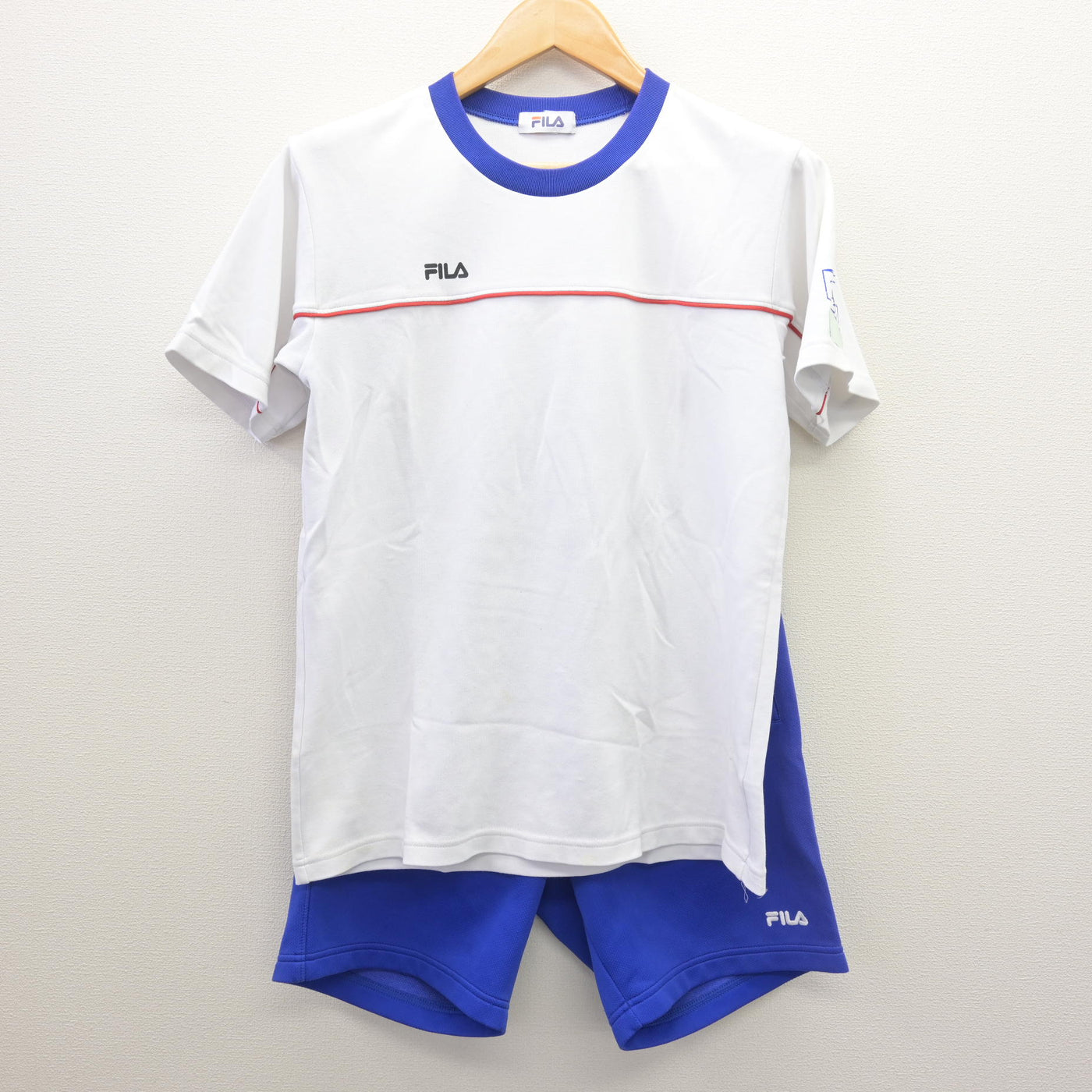 【中古】岐阜県 多治見中学校 女子制服 2点 (体操服 上・体操服 下) sf120748