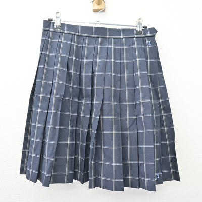【中古】東京都 足立高等学校 女子制服 2点 (シャツ・スカート) sf120753