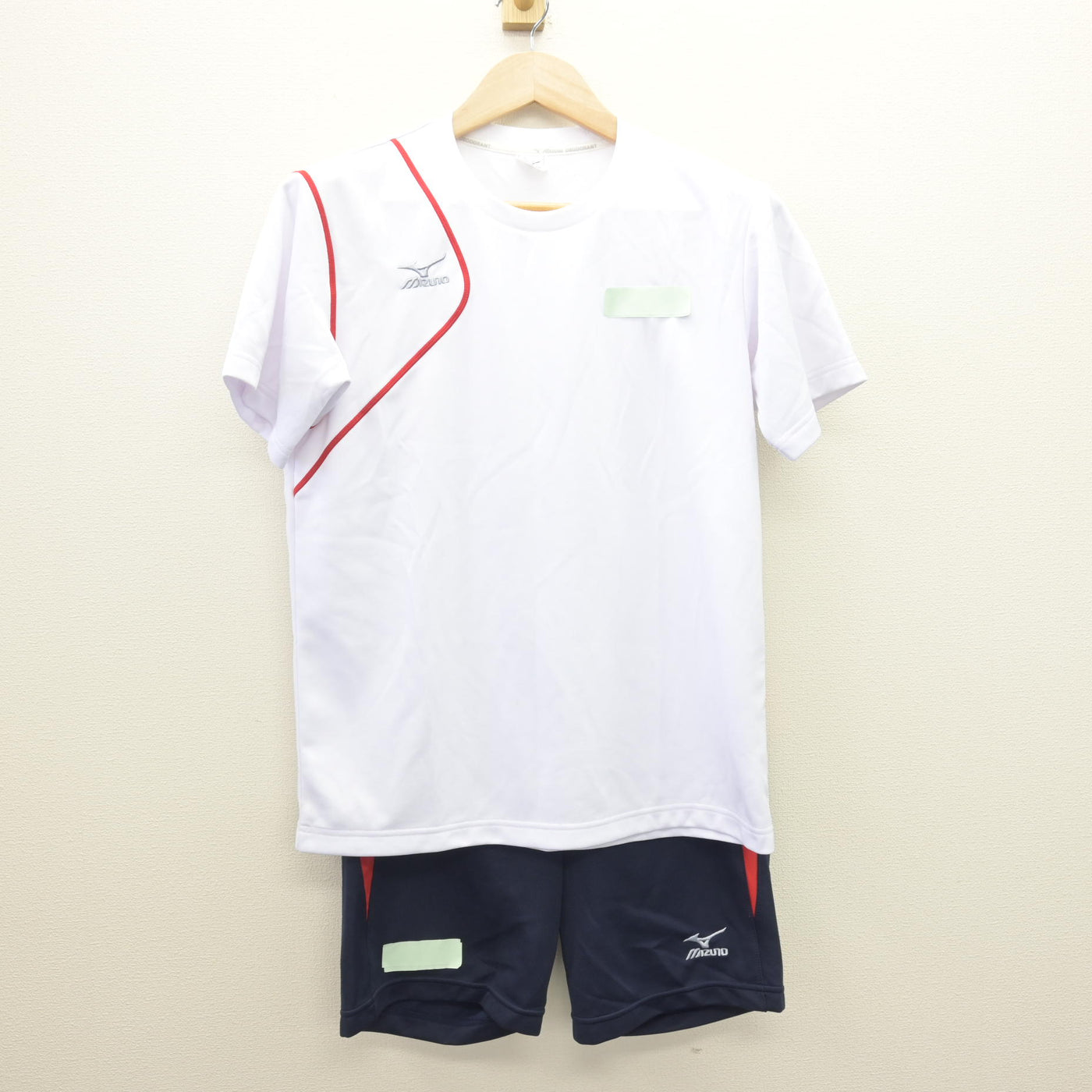 【中古】東京都 足立高等学校 女子制服 2点 (体操服 上・体操服 下) sf120755