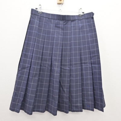 【中古】千葉県 生浜高等学校 女子制服 4点 (ブレザー・ニットベスト・スカート) sf120758