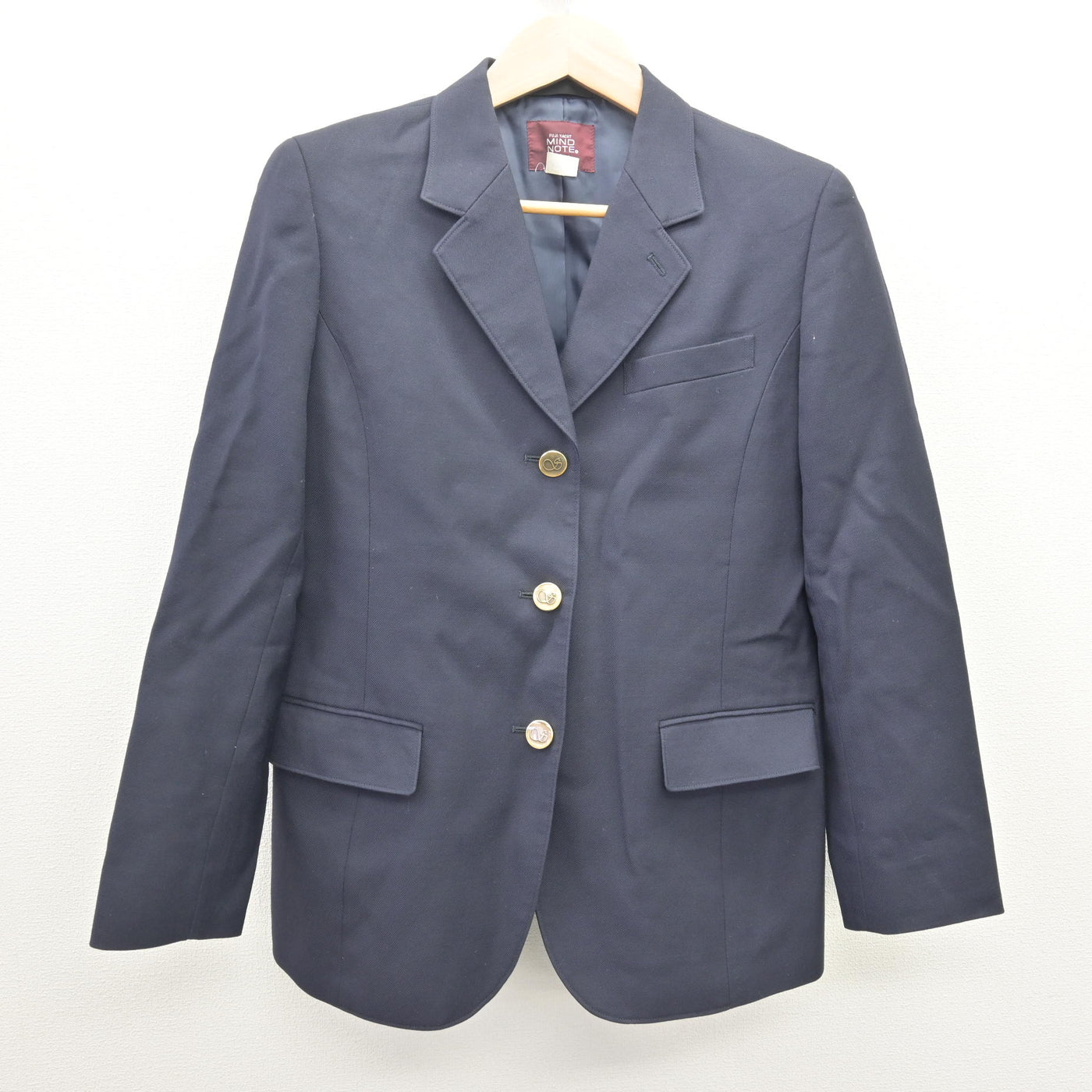 【中古】東京都 墨田川高等学校 女子制服 3点 (ブレザー・スカート) sf120759
