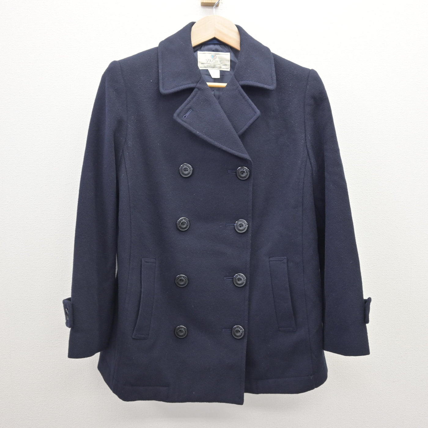 【中古】神奈川県 相模女子大学中学部・高等部 女子制服 1点 (コート) sf120765