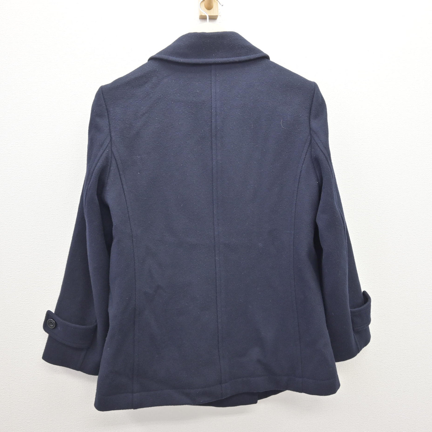 【中古】神奈川県 相模女子大学中学部・高等部 女子制服 1点 (コート) sf120765