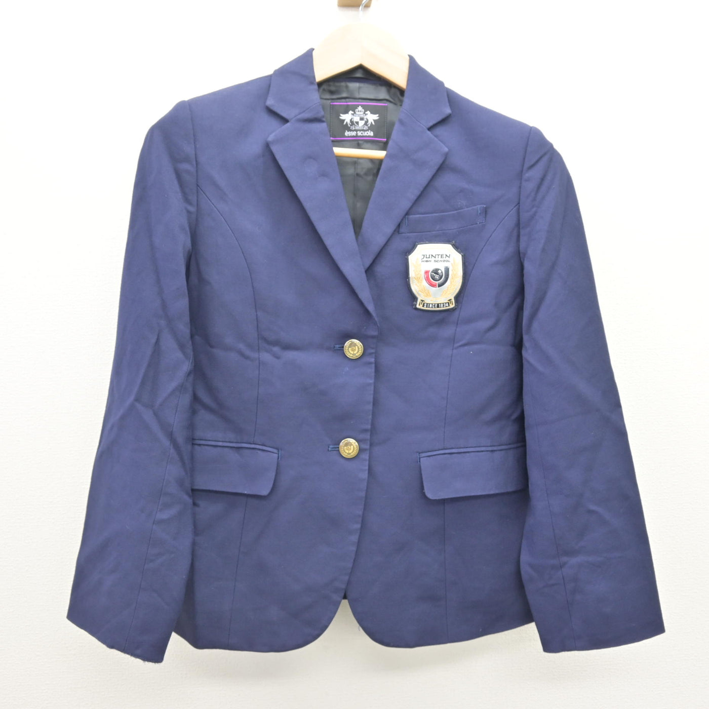 【中古】東京都 順天高等学校 女子制服 2点 (ブレザー・スカート) sf120769