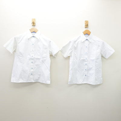 【中古】東京都 順天中学校 女子制服 3点 (シャツ・スカート) sf120772