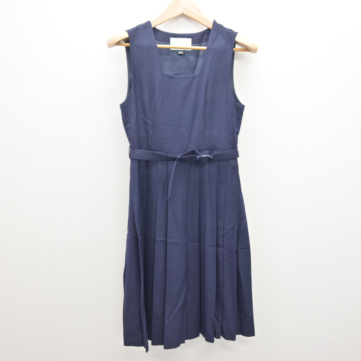 【中古】埼玉県 和光市立第三中学校 女子制服 3点 (セーラー服・ジャンパースカート) sf120773