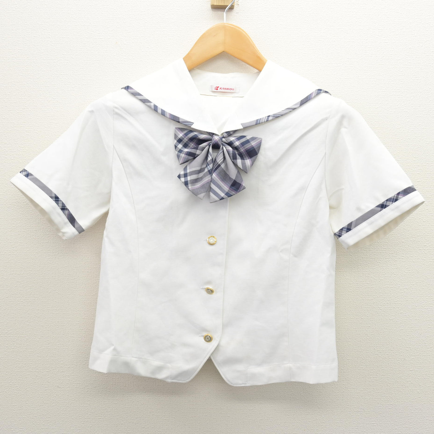 【中古】長野県 松商学園高等学校 女子制服 4点 (セーラー服・スカート) sf120789