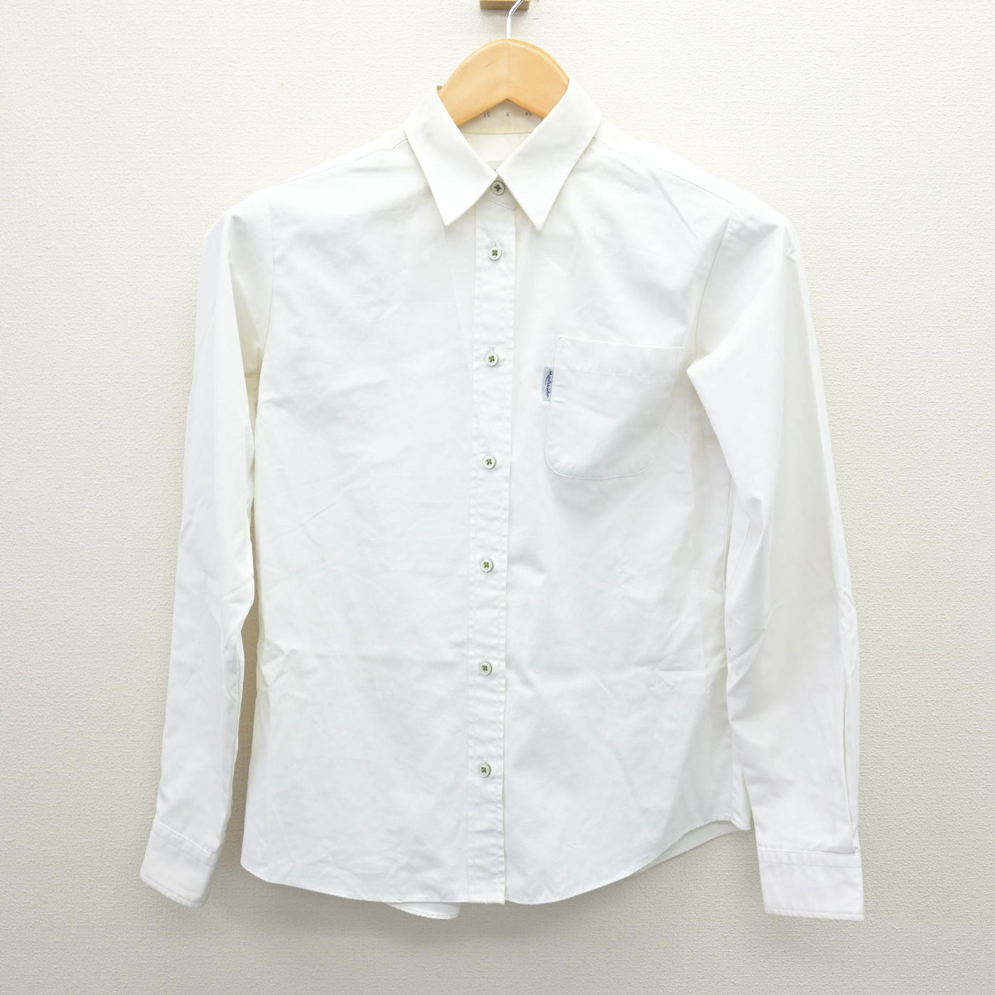 【中古】長野県 松商学園高等学校 女子制服 2点 (ニット・シャツ) sf120791