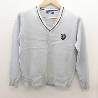 【中古】長野県 松商学園高等学校 女子制服 2点 (ニット・シャツ) sf120792