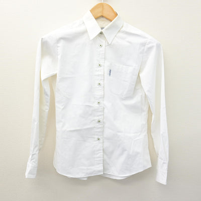 【中古】長野県 松商学園高等学校 女子制服 2点 (ニット・シャツ) sf120792