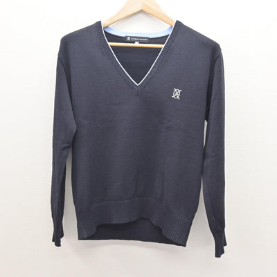 【中古】熊本県 九州学院高等学校 女子制服 2点 (ニット・シャツ) sf120796