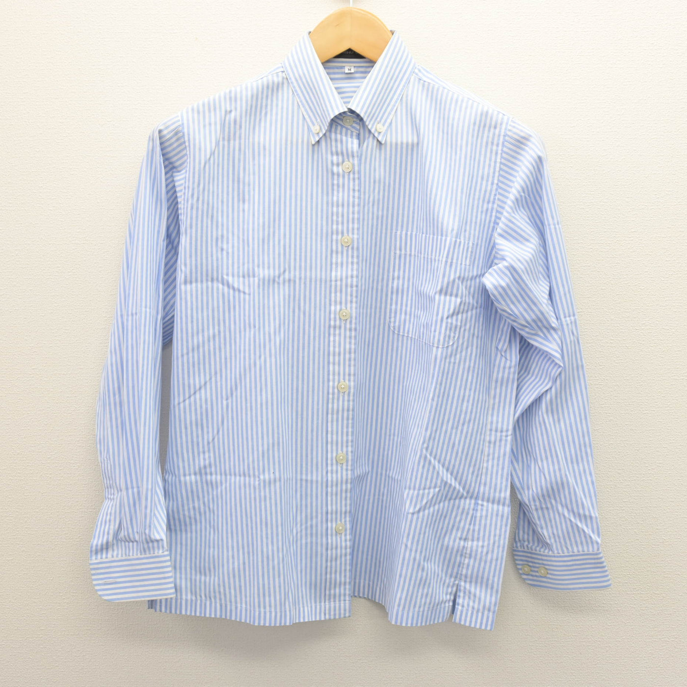 【中古】熊本県 九州学院高等学校 女子制服 2点 (ニット・シャツ) sf120796