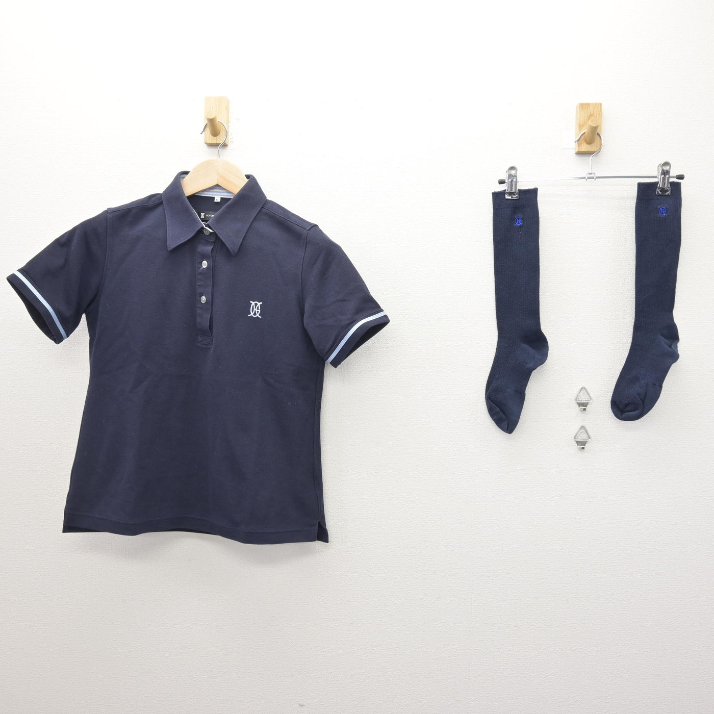 【中古】熊本県 九州学院高等学校 女子制服 2点 (シャツ) sf120798