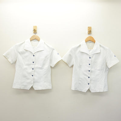 【中古】長野県 松本秀峰中等教育学校 女子制服 2点 (ブラウス) sf120801