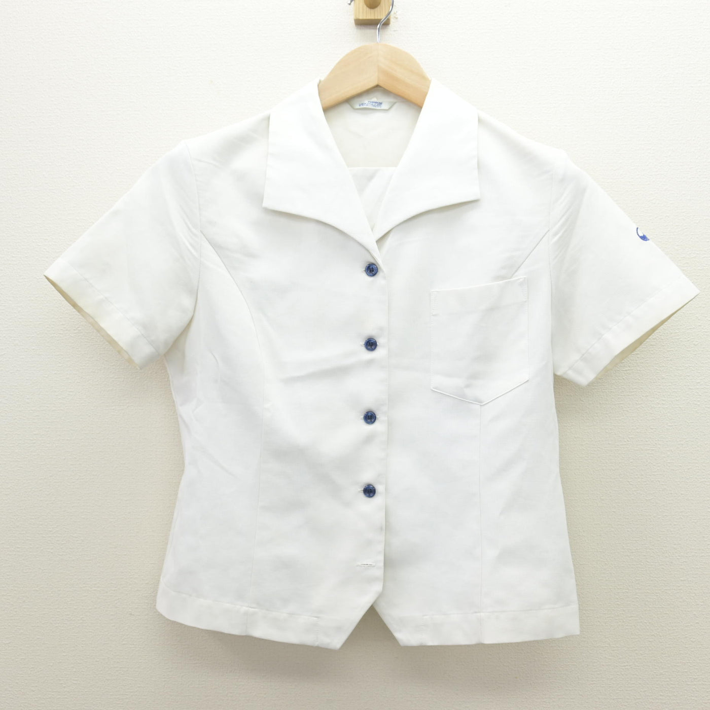 【中古】長野県 松本秀峰中等教育学校 女子制服 2点 (ブラウス) sf120801
