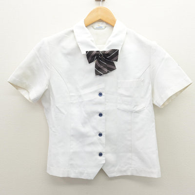 【中古】長野県 松本秀峰中等教育学校 女子制服 4点 (ニットベスト・シャツ・スカート) sf120802